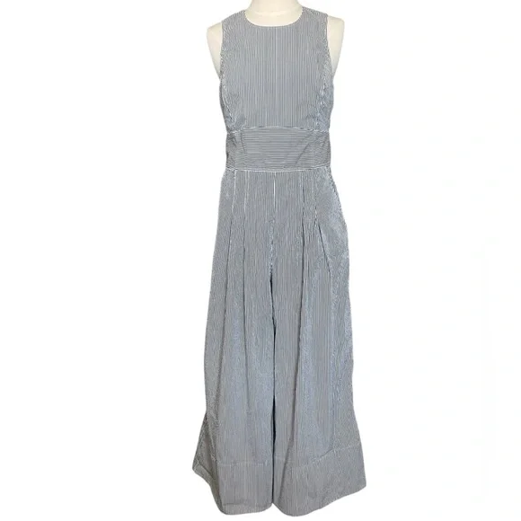 ME+EM  Pinstriped Jumpsuit - Picture 2 of 8
